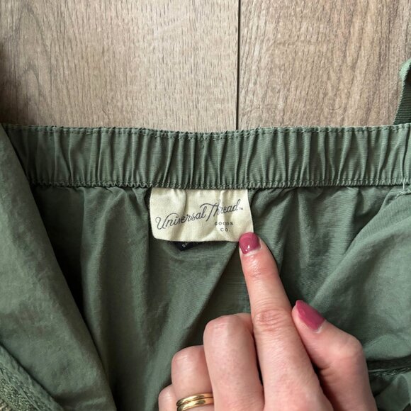 Universal Thread Maxi Cargo Jumpsuit Olive Green Size Small - Picture 4 of 15